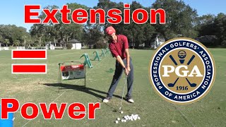 Extend Your Body to Unlock SERIOUS POWER in the Golf Swing [upl. by Tamis]