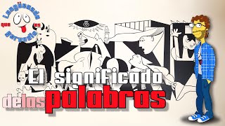 SIGNIFICADOS LÉXICO Y GRAMATICAL El significado de las palabras [upl. by Haneeja772]