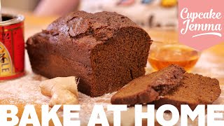 Jamaican Ginger Loaf Cake Recipe amp Tutorial  Cupcake Jemma [upl. by Treharne765]