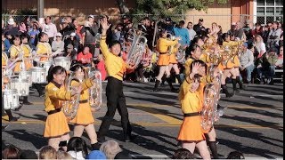 Kyoto Tachibana SHS Band at Rose Parade 2018 [upl. by Bourgeois]