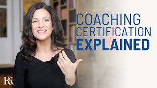 Coach Certification Explained Should You Get ICF Accredited [upl. by Hammer855]