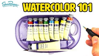 Watercolor 101  get started with Watercolor painting [upl. by Ainevul]