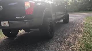 Straight piped Nissan Titan Cummins [upl. by Aicnarf]