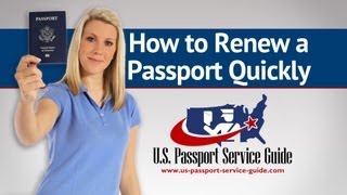 How to Renew a Passport Quickly [upl. by Adnirual]