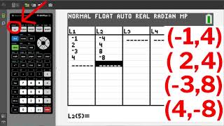 TI84 Plus CE Plotting and Graphing Points [upl. by Carolan]