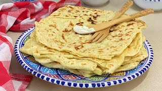 Recette de mlawi tunisiens وصفة الملاوي التونسية [upl. by Jane]