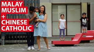 Malay Muslim  Chinese Catholic How An Interracial Marriage Works [upl. by Norabal]