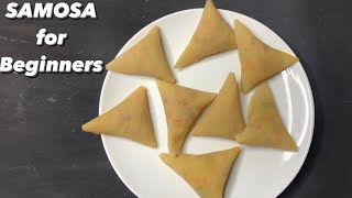 How to make SAMOSA at home Step by Step  Easy Recipe [upl. by Dlanod]