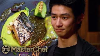 Reynold Poernomos Elimination  MasterChef Australia [upl. by Inavoy]