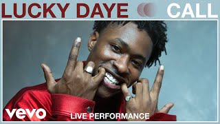 Lucky Daye  Call Live Performance  Vevo [upl. by Nwahsak]