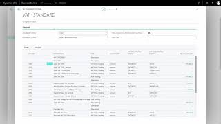 VAT Statement  Microsoft Dynamics 365 Business Central [upl. by Batsheva]