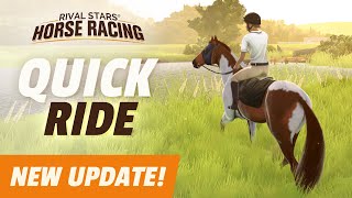 Mobile Rival Stars Horse Racing Developer Update Ep 12  Quick Ride [upl. by Ecirrehs]