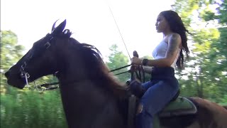 Huge Big Money Stables Trail Ride in Douglassville Texas 2021 [upl. by Adnirod]