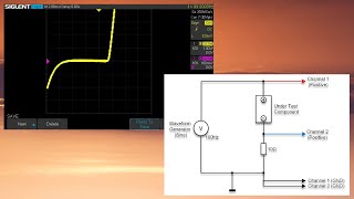 Component Tester VI Curve Tracer Using The Oscilloscope XY Mode [upl. by Lukey]