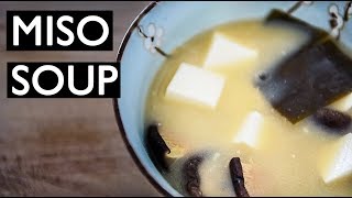 How to make Miso Soup  JAPANESE VEGAN RECIPE [upl. by Halfdan871]