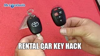 How To Separate Rental Car Keys 1  Mr Locksmith Video [upl. by Sharos]