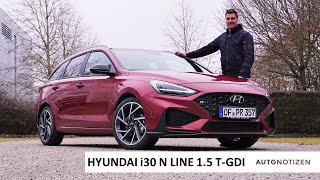 2021 Hyundai i30 N Line 15 TGDI 48V MildHybrid Full English Review  Test Drive [upl. by Rebma]