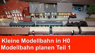 Modellbahn planen  Grundlagen der ModelleisenbahnPlanung [upl. by Ahsilra966]