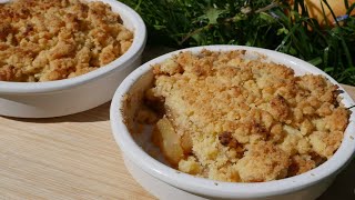 CRUMBLE AUX POMMES 🍎🍏 SANS GLUTEN DE CYRIL LIGNIAC [upl. by Saidee]