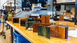 Shell Cordovan Leather Wallets [upl. by Ajidahk]