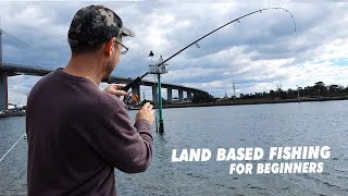 LAND BASED FISHING FOR BEGINNERS [upl. by Euqinomod670]