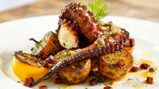 Grilled Spanish Octopus – Bruno Albouze [upl. by Edison]