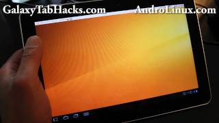 How to Install Ubuntu on Galaxy Tab 101 Android Tablet [upl. by Clyte880]