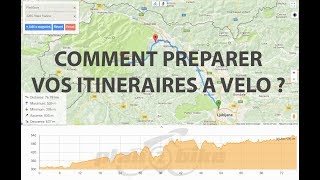 Comment préparer votre itinéraire à vélo  plan2bike [upl. by Elleinad448]