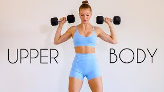 10 MIN FULL UPPER BODY Workout Toning amp Strength [upl. by Huxham]