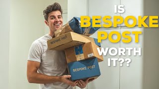 UNBOXING 4 Months of BESPOKE POST  Is It Worth It  Parker York Smith [upl. by Anelrats]