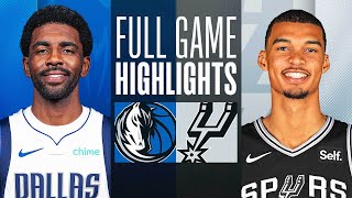 MAVERICKS at SPURS  FULL GAME HIGHLIGHTS  March 19 2024 [upl. by Anoiek]