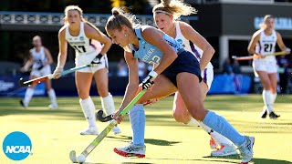 UNC vs Northwestern 2023 NCAA DI field hockey championship highlights [upl. by Udela]