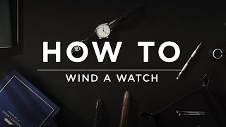 How to correctly wind your automatic IWC watch [upl. by Nwahsek]