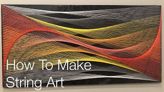 How to make String Art  Tutorial [upl. by Oram]