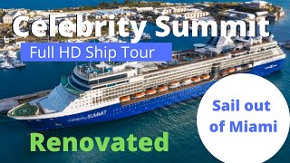 Celebrity Summit  Full Walkthrough Ship Tour amp Review  Ultra HD  Multi Million Dollar Renovation [upl. by Ainoda]