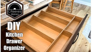 DIY Kitchen Drawer Organizer Two Methods [upl. by Lihas]