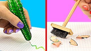 15 DIY Ideen Für Die Schule [upl. by Aisital10]