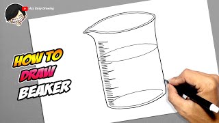 How to draw Beaker [upl. by Aiuoqes]