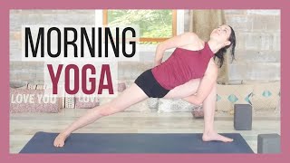 30 min Morning Yoga  Rise amp Shine Power Yoga Flow [upl. by Hizar]