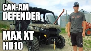 TEST RIDE CanAm Defender Max XT HD10 [upl. by Eneroc]