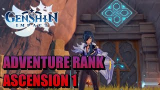 Genshin Impact – Adventure Rank Ascension 1  Defeat Electro Hypostasis Boss Fight [upl. by Nohj]