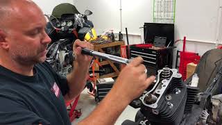 How To Install Harley Davidson Sportster Cylinder Heads [upl. by Alyce]