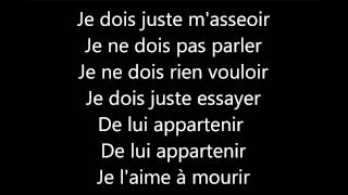 Francis Cabrel  Je laime a mourir Lyrics [upl. by Kitarp]