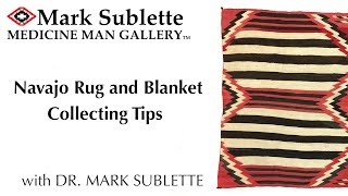 Navajo Rugs Tips How to Avoid Buying a Problem Weaving [upl. by Bonita]