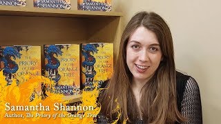 Samantha Shannon on The Priory of the Orange Tree [upl. by Ellicul]