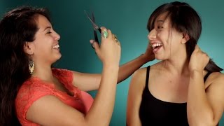 Women BFFs Cut Each Other’s Hair Part 2 [upl. by Gilles567]