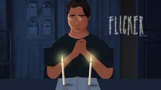 FLICKER HORROR ANIMATED SHORT FILM  HORROR STORIES HINDI URDU [upl. by Tterrag]