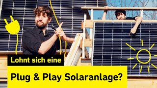 Plug amp Play Solaranlage  Photovoltaikanlage – präsentiert von Yello [upl. by Abbot]