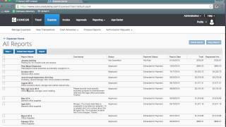 Concur Expense Tutorial [upl. by Adnuahsar385]