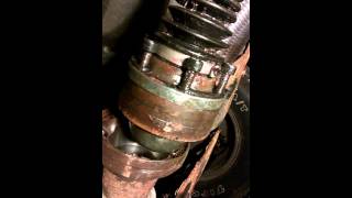 Drive shaft removal Ford Escape [upl. by Anirak]